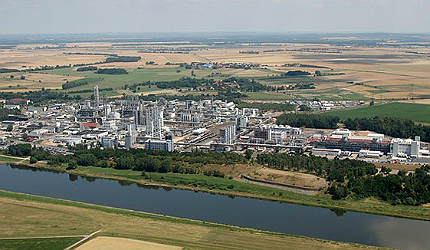 Wacker Chemie Polysilicon Production Plant, Nünchritz, Saxony ...